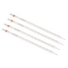PATIKIL Graduated Dropper Pipettes, 4 Pcs 10ml Reusable Borosilicate Glass
