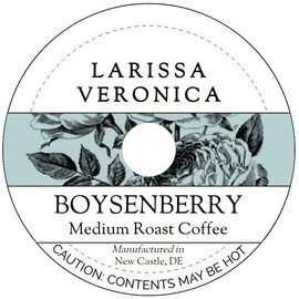 Boysenberry Medium Roast Coffee (Single Serve K-Cup Pods) (Gourmet, Naturally Flavored, Whole Coffee Beans) (12 pods, ZIN: 571496) - 2 Pack