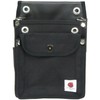 SK11 TOBISUKE TSH-2DF-BK 2 Tier Waist Bag for Canvas Tobi