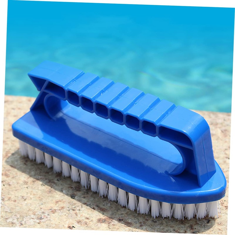 IWOWHERO 2pcs Heavy Duty Scrub Brush with Comfort Grip Handheld