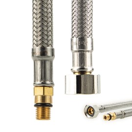 tecuro Sanitary Fittings Connection Hose M11 x 1 Short 3/8 Inch UWM x 350 mm