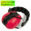 TimeTEX - Auris Plus Ear Protection for Children Red |