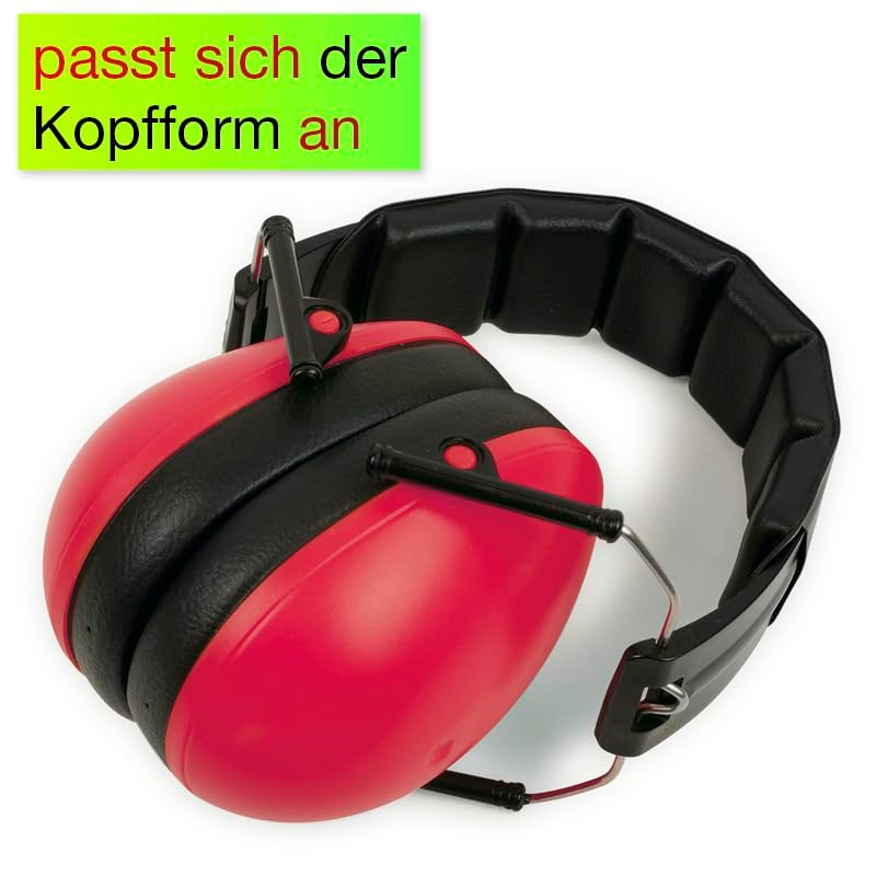 TimeTEX - Auris Plus Ear Protection for Children Red |
