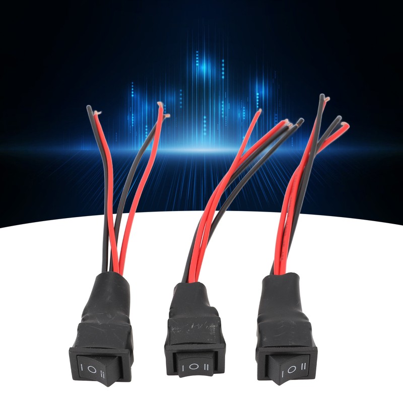 10A DC Motor Forward Reverse Switch 3 Position Positive Negative