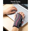ABYON Carpal Tunnel Wrist Brace with Dual Contoured Stabilisers