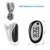 Pedometer Walking Simple 3D Step Counter with Clip and Lanyard,
