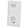 Milos Socket Motion Sensor Indoor Flush-Mounted I 160° 2-Wire Built-in