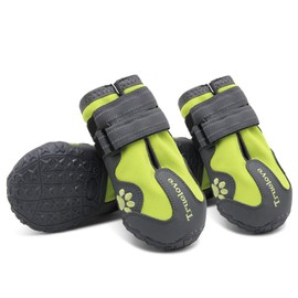 Mokcci Truelove Waterproof Dog Shoes with Reflective Straps for Small, Medium-sized and Large Dogs Outdoors