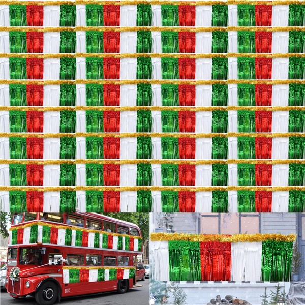 20 Pcs Parade Float Decorations,Christmas Parade Float Decorations with Foil