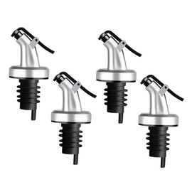 SHOWERORO Oil Spout for Bottles Wine Spout Pourer Leak Proof Design fits Most Bottles Non-Rust Material for Acidic Drinks