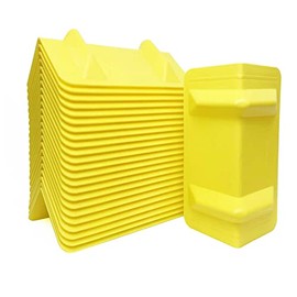 Flatbed Edge Protector Holder (24pcs, 10.6"L x 4.3"W) Tie Down Corner Strap Protector Heavy Duty Cargos Protector for Cargo Protection