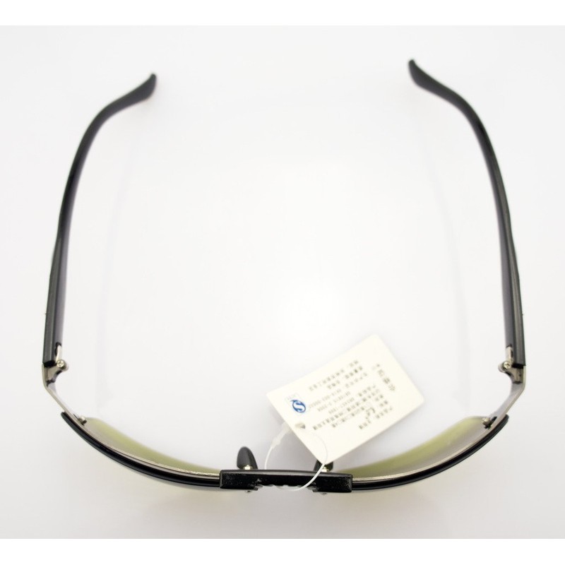 HAND 185 Stylish Unisex Sunglasses with Silver Temple Motif -