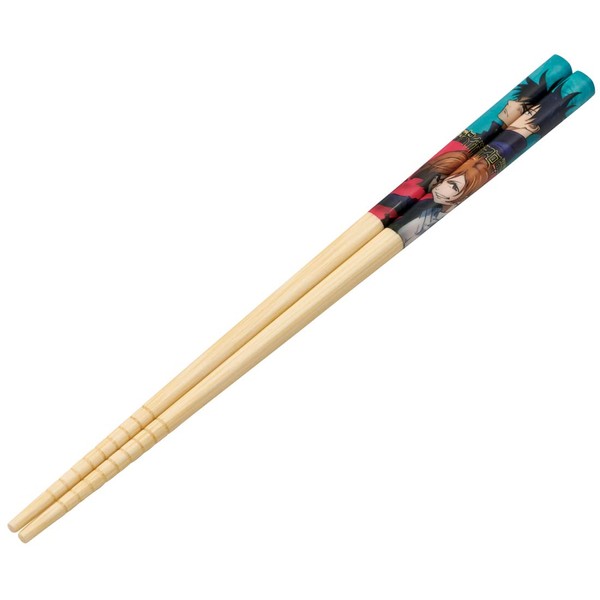 Skater ANT4-A Bamboo Safety Chopsticks, 8.3 inches (21 cm), Jujutsu Kaisen Chopsticks, Fushiguro & Kugisai