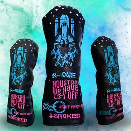 A-ONE GOLF PERFORMANCE HEADCOVERS (FAIRWAY WOOD - HOUSTON WE HAVE LIFT OFF)