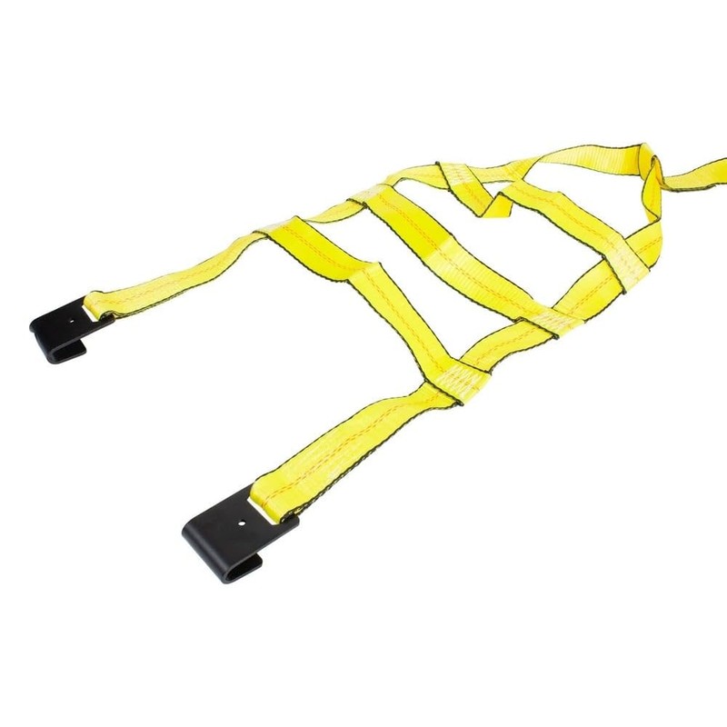 Mytee Products 2 Pack Tow Dolly Basket Straps with Flat