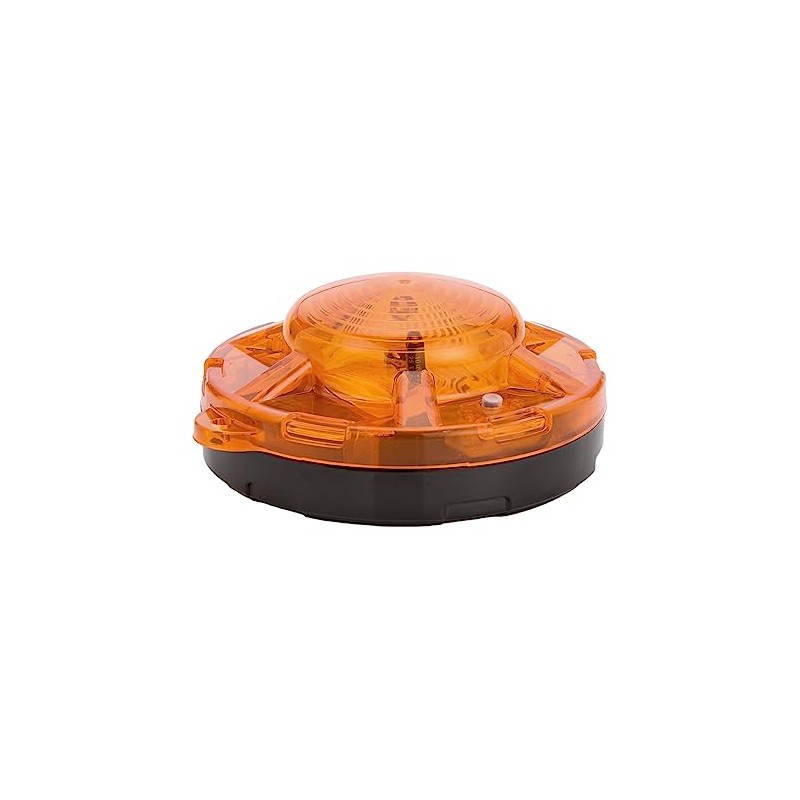 Maxxima SDL-35Y Amber 3.50" Round LED Emergency Flasher Light