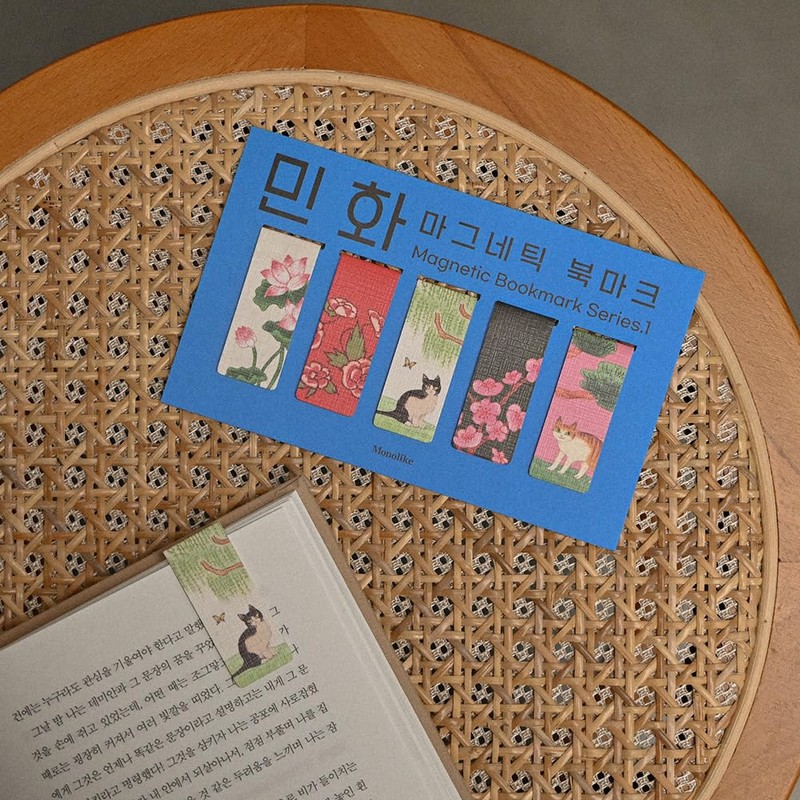 Mono Like Minfa Series 1 Minhwa Series. 1 Bookmarks Set
