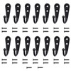 14 PCS Wall Mounted Hooks Coat Hooks with 30 PCS