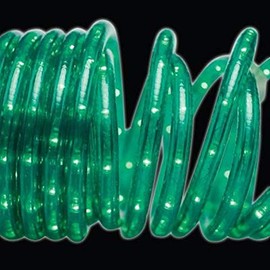 18' Green with Clear Lights Indoor/Outdoor Decorative Christmas Rope Light