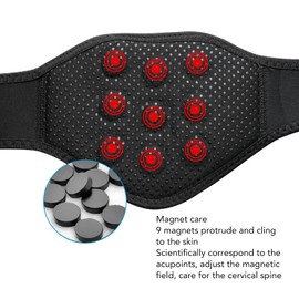 SPYMINNPOO Soporte Magnético para el Cuello con Autocalentamiento, Soporte para el Cuello con Imanes para Aliviar el Dolor