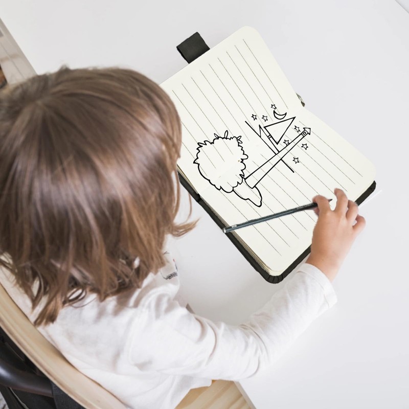 Hganxiu Pocket Notebook Small,Mini Notebook for Work,4 PCS Small Notepad