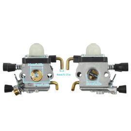 Atunee FS85 Carburetor Ignition Coil for Stihl FS75 FS80 FS55RC FS55T KM55 KM55C KM55R KM55RC FC85 HT70 HS75 HL75 HT75 HS80 Trimmer Brushcutter with Air Filter Kit Replace 4137 120 0608