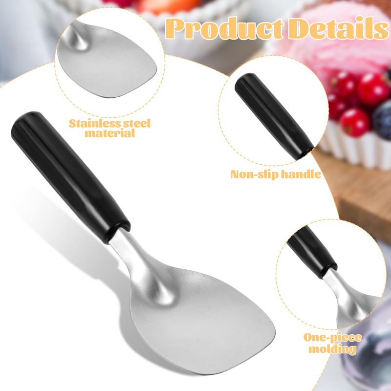 Larrel Ice Cream Spade Ice Cream Scoop Stainless Steel Ice