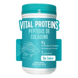 Péptidos De Colágeno Vital Proteins En Polvo Sin Sabor 221g                                                                                           