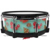Skin Wrap Compatible with Roland PD-140DS Drum Crabs and Shells
