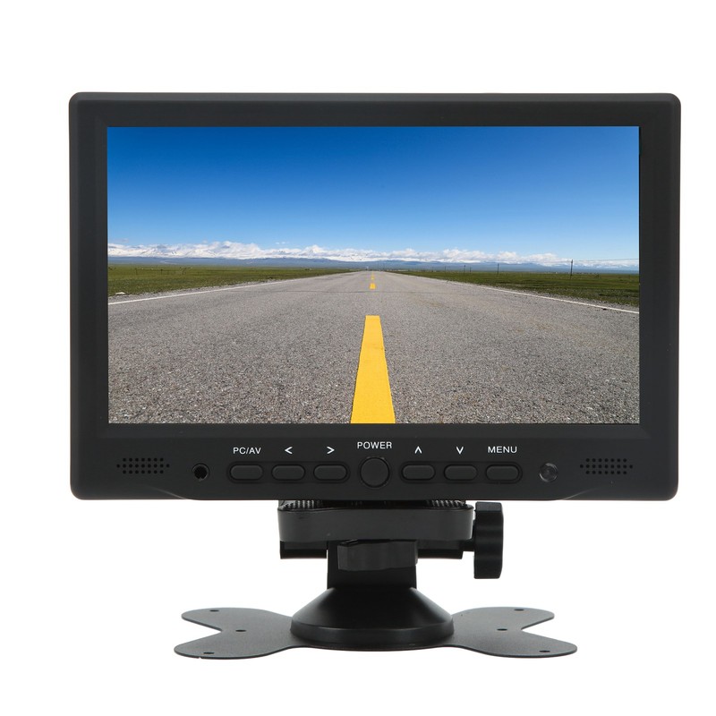 7in TFT LED Monitor VGA AV DC HD Multimedia Interface
