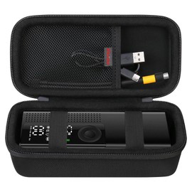 Elonbo Carrying Case Compatible with Airmo to Tire Inflator Portable Air Compressor, 120 PSI Car Tire Inflator Pump Travel Bag, Smart Pump Tire Inflator Storage Holder, Black