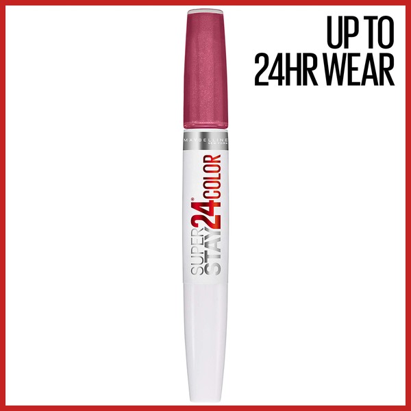MAYBELLINE Maybelline Super Stay 24, 2-Step Liquid Lipstick Makeup, Long