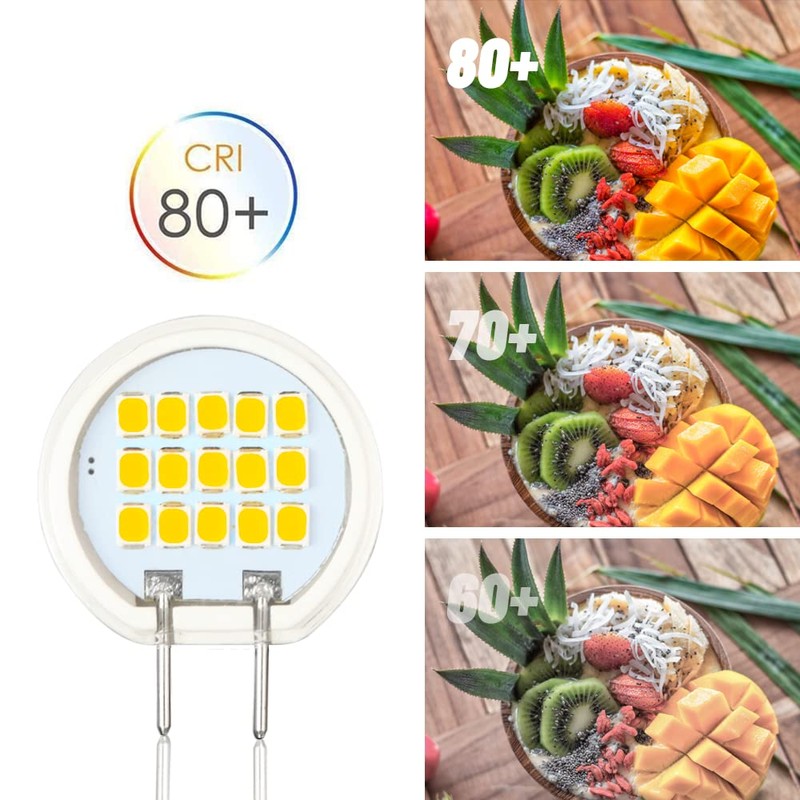 Makergroup 3W G8 LED Bulbs Dimmable 20W 25W 35W G8