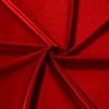 ELKCA Luxury Burgundy Red Velvet Curtain Valances for Living Room
