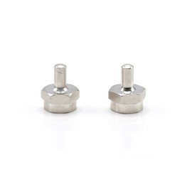 THE CIMPLE CO Coaxial F Type 75 Ohm Terminator - 4 Pack - 75 Ohm Resistor for Coax and RF - (F-Pin / F81) Install on Unused Ports in Your Cable, Satellite, Antenna, or Other RF System