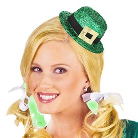 LKQBBSZ St Patrick's Day Green Hair Clips for Women Girls Holiday Irish Clover Hair Accessories