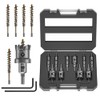 ANDELI 15PCS 5/8”—2-3/32” Carbide Hole Opener Set, Heavy Duty TCT