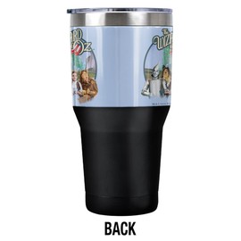 LOGOVISION Wizard of Oz Were Off To See Wizard Stainless Steel Tumbler 30 oz Coffee Travel Cup, Vacuum Insulated & Double Wall with Leakproof Sliding Lid
