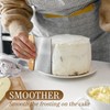 ROCKFEELTEE Multipurpose Bench Scraper, Dough Scraper and Dough Cutter for