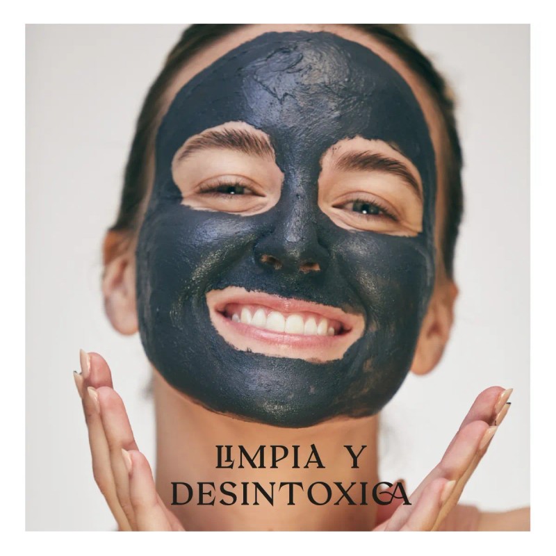 Mascarilla Facial Carbón Activado Vegetal Nunun Skin