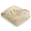Bare Home Textured Fleece Blanket - Full/Queen - Ultra-Soft Lightweight