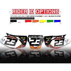 MX ISLAND  2003 - 2012  HONDA CR 85 DIRT BIKE GRAPHICS KIT CR85  MOTOCROSS MX DECALS DECO