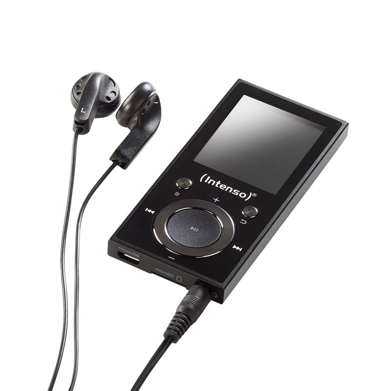 Intenso MP3 Player Video Scooter 1,8 Zoll Bluetooth schwarz