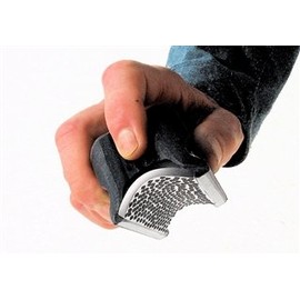 EVO Hoof Care The Radius Rasp-2 'PRO' Barefoot hoof Shaping Tool, Plastic Ergonomic Handle with Solid Stainless Steel Blade with Standard Rasp Teeth