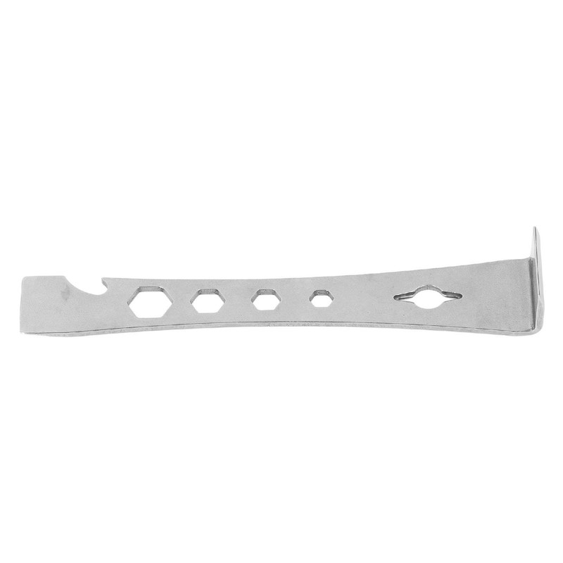 ViaGasaFamido Pry Bar Multi Tool Scraper Stainless Steel 1/4 5/16