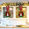 Jutom 4 Pcs Lighted Christmas Wreath 10 Inch Artificial Christmas