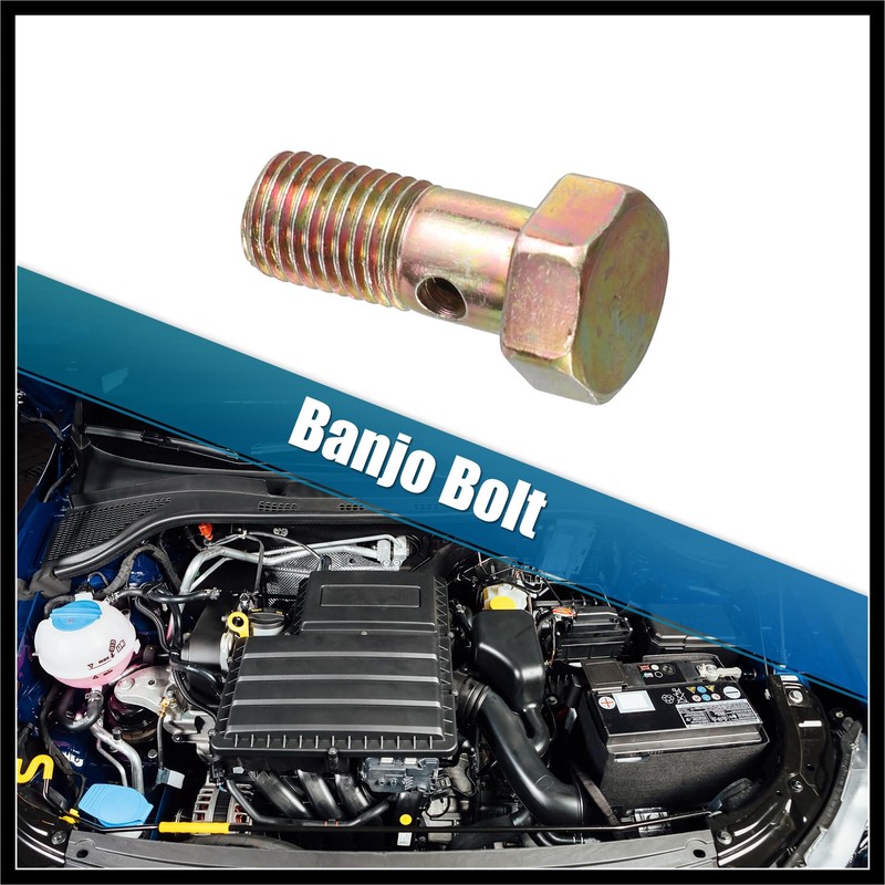 Hihaha 2 Set Banjo Bolt Brake Fitting Adapter M8x1.25 Thread