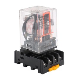 Baomain - Relé de alimentación MK2P-I AC 220 V Bobina DPDT 8 pines con enchufe de terminal