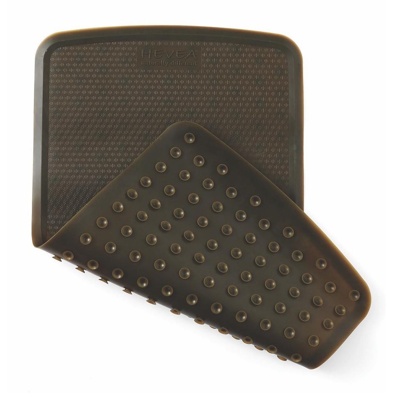 Hevea Natural Rubber Bath Mat, Natural