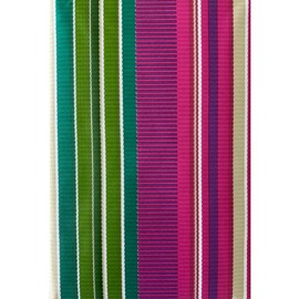 Newbridge Bold - Mantel de vinilo de rayas verdes y burdeos con respaldo de franela, mantel de vinilo multicolor con respaldo de franela de primavera y verano, ovalado de 60 x 84 pulgadas